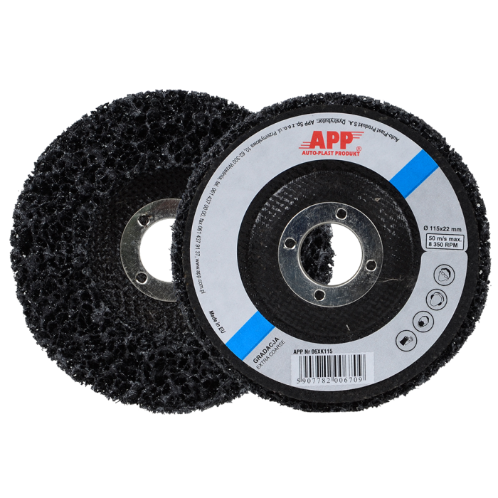 DISCO ABRASIVO NERO PER SMERIGLIATRICI 125X22MM