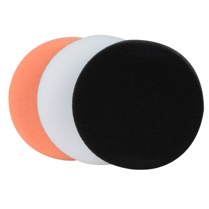 TAMPONE LUCIDANTE Ø75 BIANCO HARD LUCIDANTE LISCIA-VELCRO
