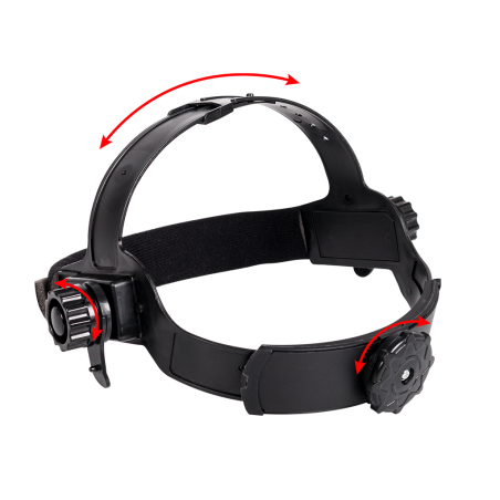 MASCHERA IN ABS OPTOELETTRONICO PER SALDATURA AD ARCO