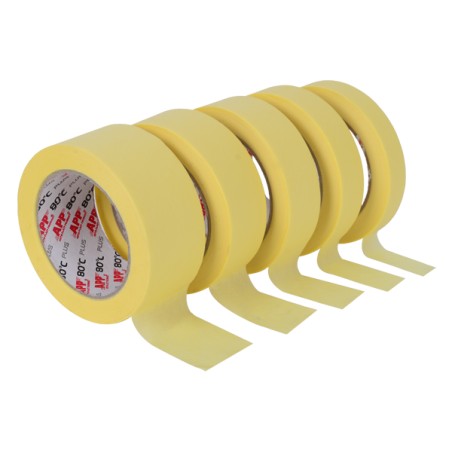 NASTRO X MASCHERATURA 36mm GIALLO 80°C PLUS (24 PZ)