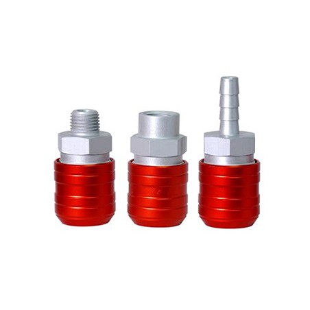 INNESTO RAPIDO-ACCIAIO SICUREZZA:F-BSPP 1/4", US-M