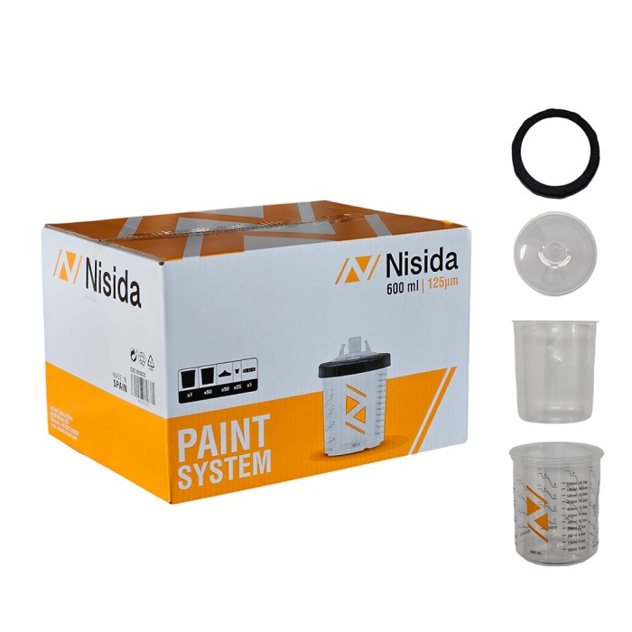 SISTEMA PPS CON TAZZA 600cc 125my 50pz