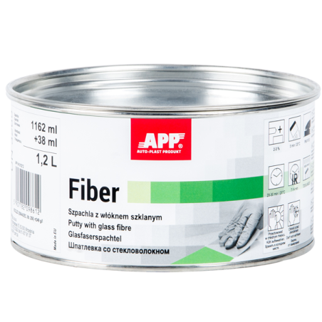 STUCCO CON FIBRA DI VETRO 1,2 Kg