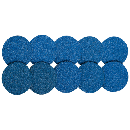 DISCO ABRASIVO P80 Blu d50 (100p)