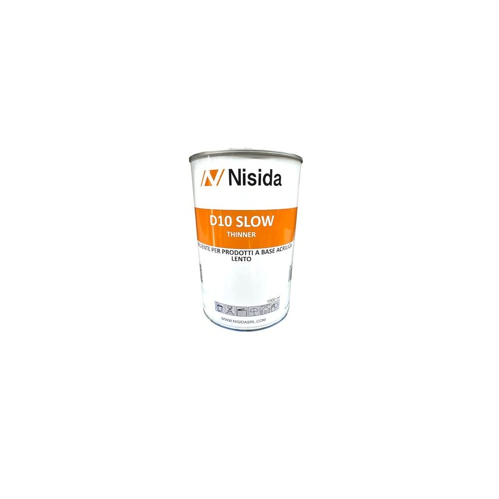 D10 SLOW DILUENTE ACRILICO LENTO 1Lt