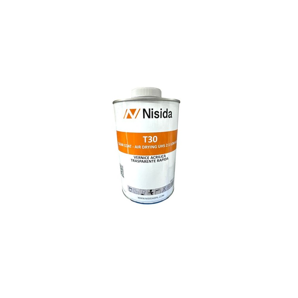 T30 VERNICE ACRILICA TRASPARENTE AIR 5 Lt