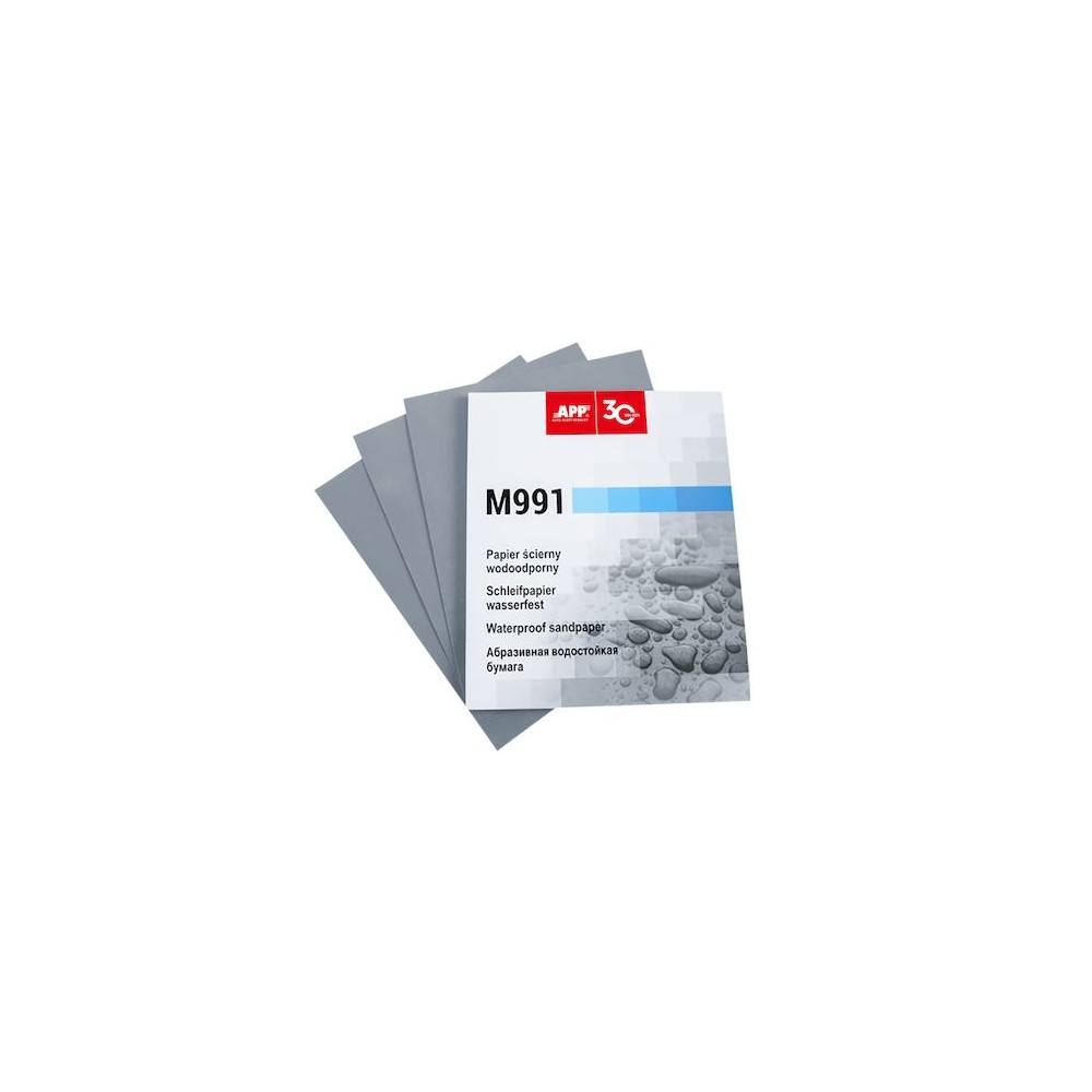 CARTA VETRATA ACQUA P7000 MARRONE 230x280mm (50P)