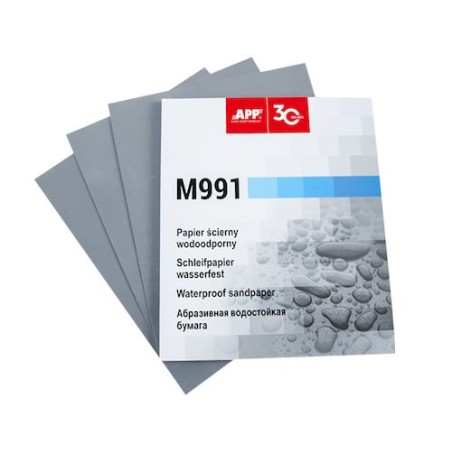 CARTA VETRATA ACQUA P7000 MARRONE 230x280mm (50P)