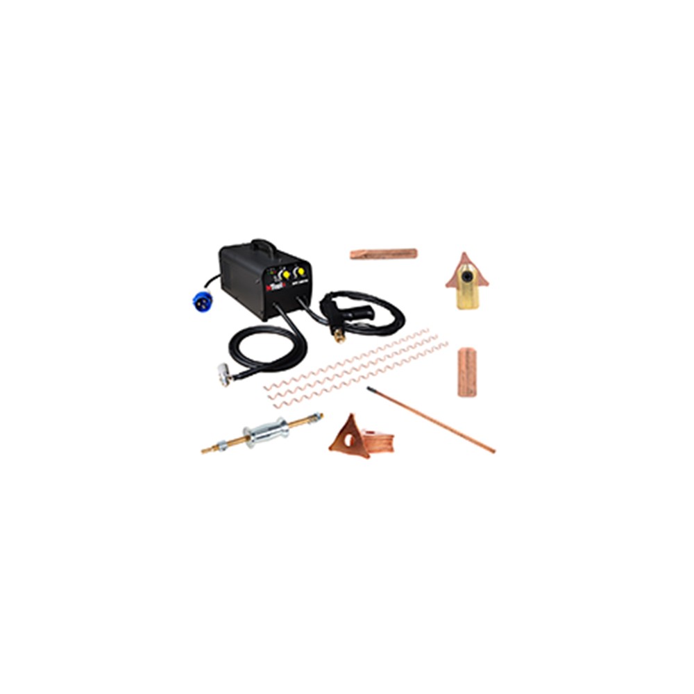 SPOTTER PER CARROZZERIA IN ACCIAIO 230V CON ACCESSORI "SET PLUS"