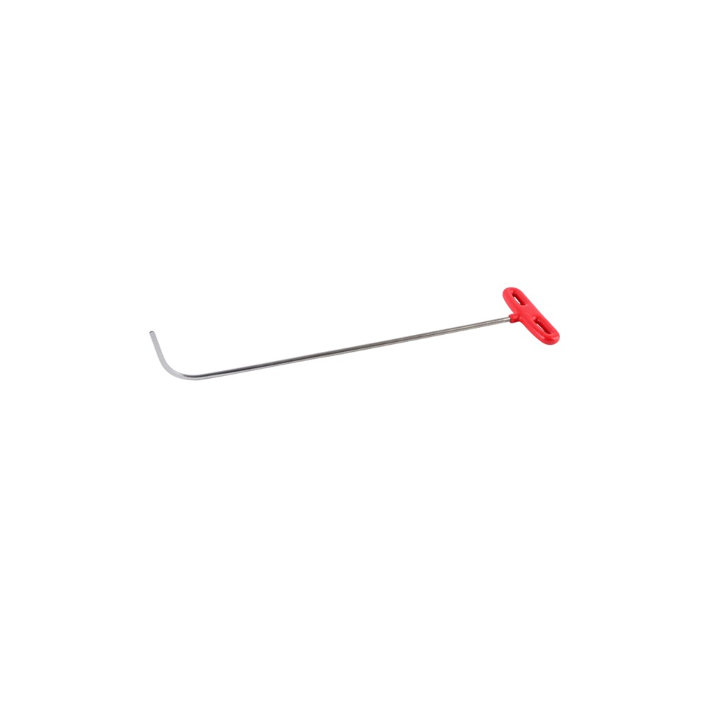 N.HKMD-STRUMENTO PER RIMOZIONE AMMACCATUREHK-MD: 55 cm di lunghezza, 8 mm di spessore, 1 x piegato a 90°, punta piatta (per por
