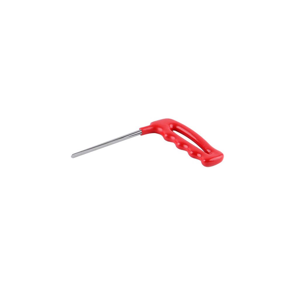STRUMENTO PER RIMOZIONE AMMACCATURE. lunghezza 10 cm, spessore 6 mm, punta piatta.
