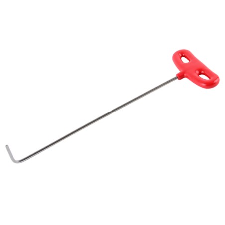 N.WR 3 30-STRUMENTO PER RIMOZIONE AMMACCATURE.WR-3-30: 30 cm di lunghezza, 5 mm di spessore, 1 punta piegata e piatta.