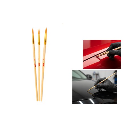 SET PENELLI ROTONDI PER LA FINITURA (3 pz)