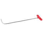 N.HKMD-STRUMENTO PER RIMOZIONE AMMACCATURE
HK-MD: 55 cm di lunghezza, 8 mm di spessore, 1 x piegato a 90°, punta piatta (per porte).