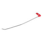 N.BR 60-STRUMENTO PER RIMOZIONE AMMACCATURE,
lunghezza 60cm, Diametro 7mm, con punta piatta a 2 piegature, versione sx