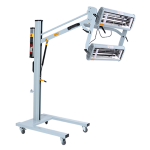 SET LAMPADE TELESCOPICHE CON TEPORIZZATORE (2KW) FDS2000