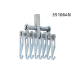 STAFFA DI TRAZIONE A PETTINE  8 ARTIGLI M14x1,5