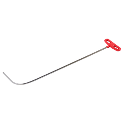 N.HKlG-TRUMENTO PER RIMOZIONE AMMACCATURE,
lunghezza 60cm, Diametro 8 mm, con  1 piegatura e punta piatta (per porte)