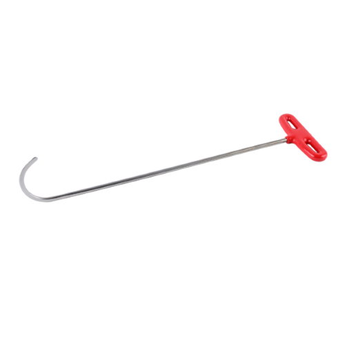 N. JHAK-STRUMENTO PER RIMOZIONE AMMACCATURE  J-HAK lungo 50 cm, spesso 8 mm, piegato a U, punta piatta.