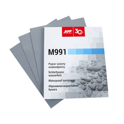 CARTA VETRATA ACQUA P500 Blu 230x280mm (50P)