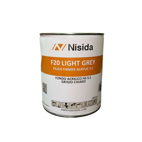 F20 LIGHT GREY FONDO ACRILICO HS 5:1 GRIGIO CHIARO 2,5Kg