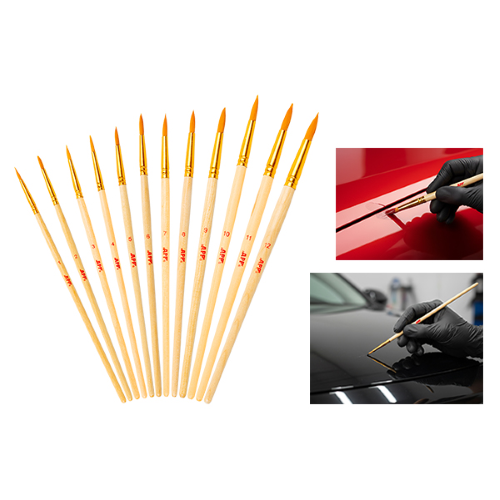 SET PENELLI ROTONDI PER LA FINITURA (12 pz)