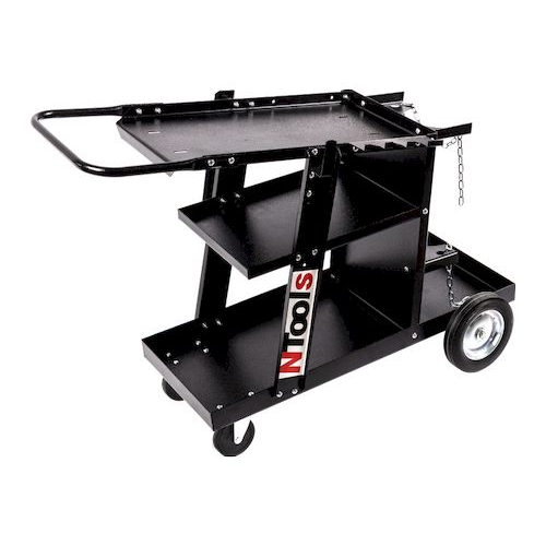 CARRELLO A 3 RIPIANI - CAPACITà CARICO  120Kg- Rip.Sup33x55