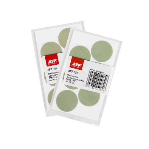 MINI DISCHETTI ADESIVI P1500 D32  CF.12PZ