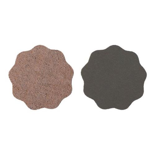 SCAGLIE ABRASIVE/VELCRO Ø35 P2000 MARRONE (12pz)