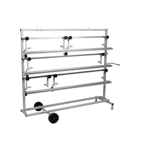 SUPPORTO PER 5 ROTOLI DI CARTA DA 30 A 120 cm