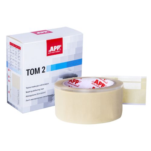 TOM2  NASTRO MASCHERATURA-DEFLETTORE FILM DIVISO 9-11 mm/ Giallo