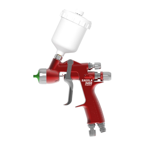 AEROGRAFO SAGOLA 3400 1.2 [HVLP] CUP 125ml SPRAY GUN COMPACT