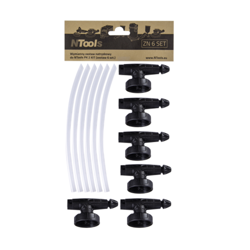 SET ZN 6 RICAMBI PER PISTOLA BODY NTools PK 2 KIT (6pz)
