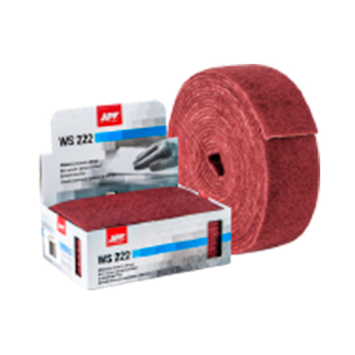 FOGLIO ABRASIVO GRANA MEDIA ROSSO TESSUTO NON T.10PZ