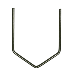 GRAFFETTE FORMA DI U 0,7 MM (BUSTA 100 PZ)