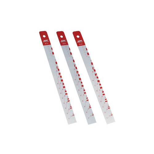 STECCA GRADUATA IN ALLUMINIO 2:1 5:1