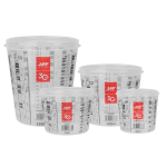 TAZZA 2300/1900ml GRADUATA PER MISCELARE VERNICI  20 pz