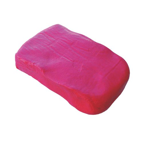 MASSA PLASTICA ARGILLA ROSSO (DURA) PER PULIRE SUPERFICI LISCE  Clayrar red